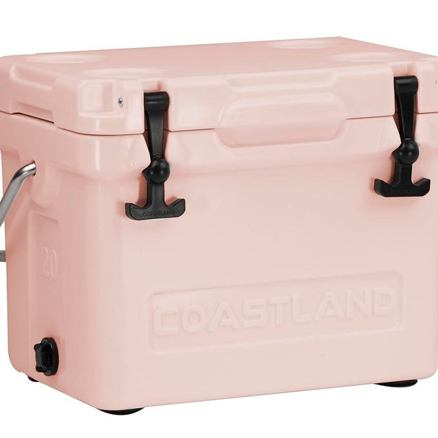 Coastland Bay Series Cooler Premium Everyday Use Insulated Rotomolded Cooler, Small Ice Chest for Tight Spaces, Soccer Games, & Tailgates