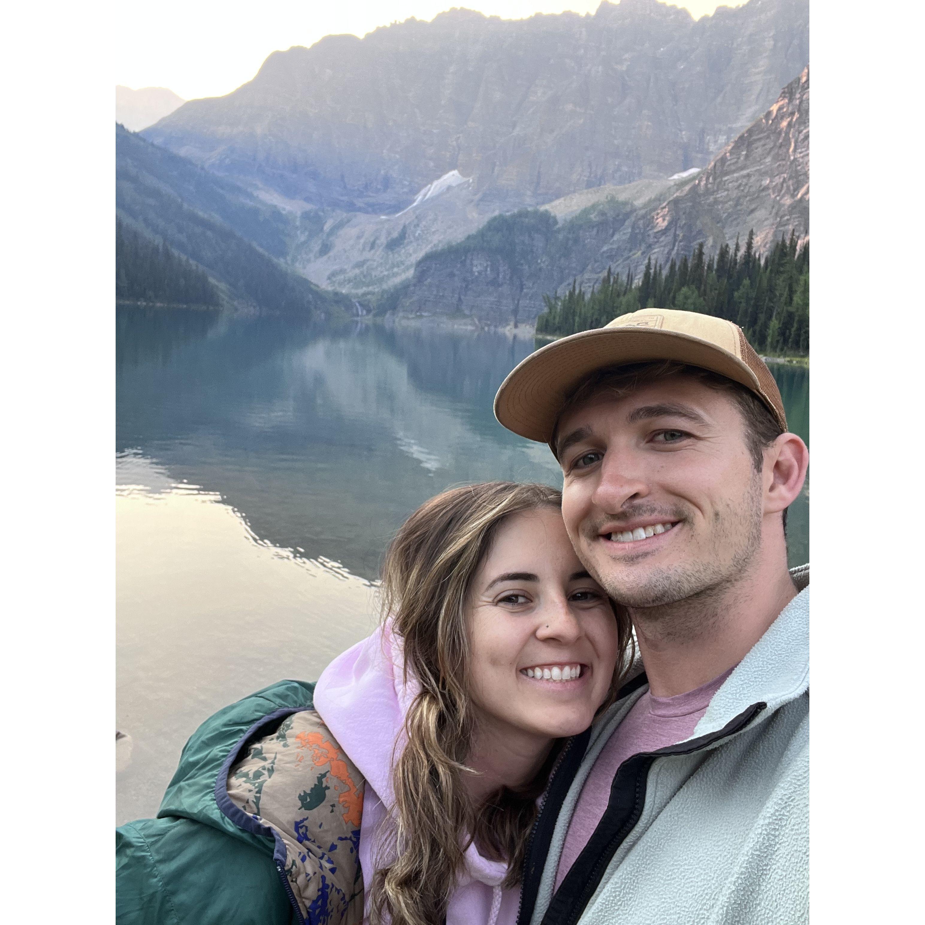 Said hike led to this beautiful spot so it was all okay