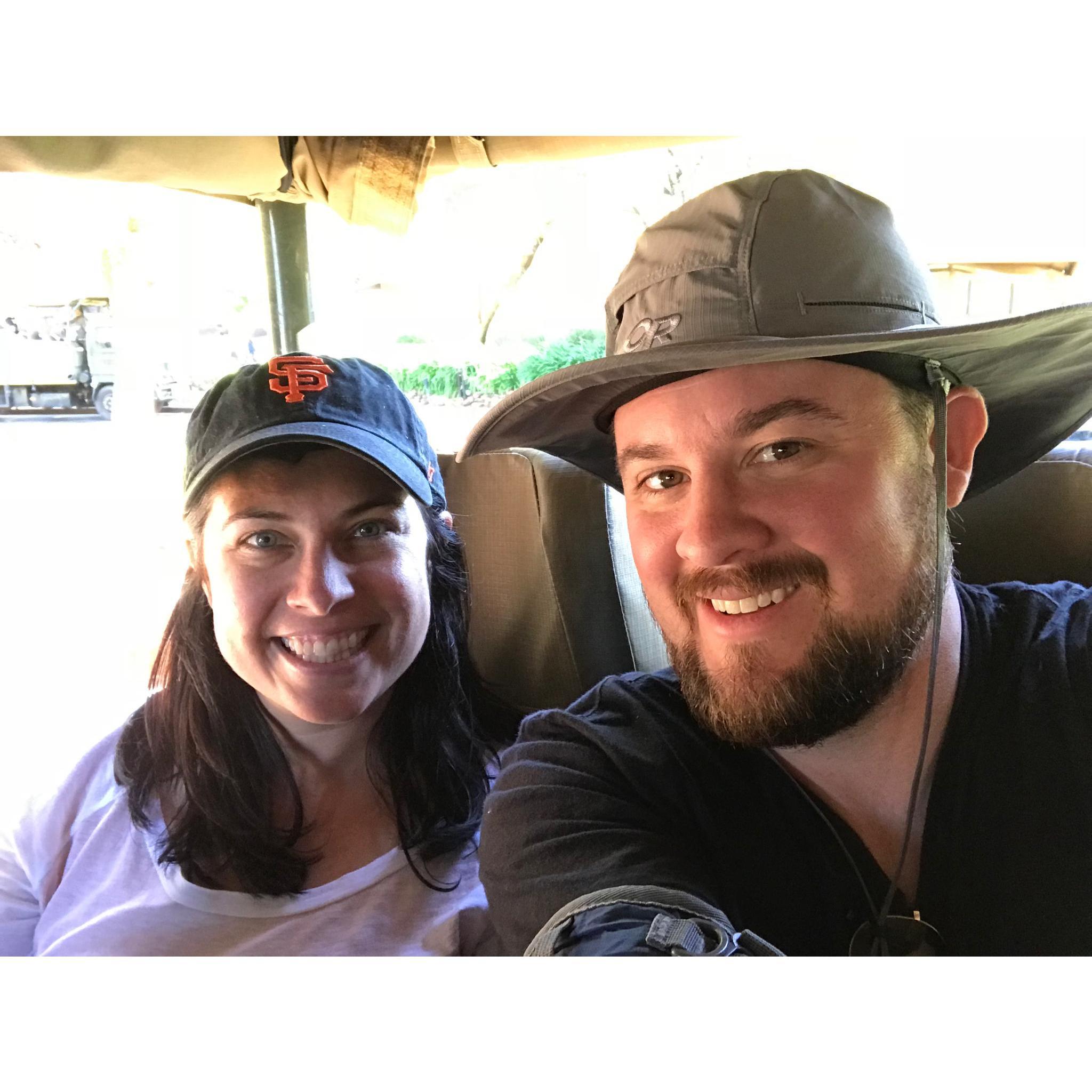 And a safari you say...we saw so many elephants!