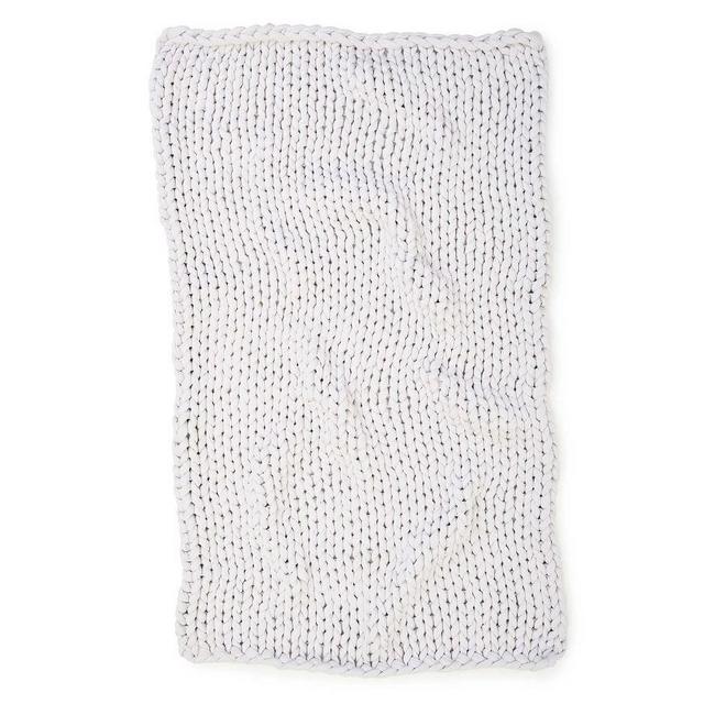 Moonstone Gray Bearaby Organic Cotton Napper Weighted Blanket, 15 lbs