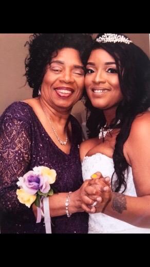 The bride and her mother at the Heyward’s 2018 wedding