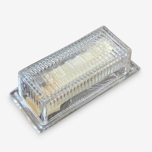 Glass Butter Dish