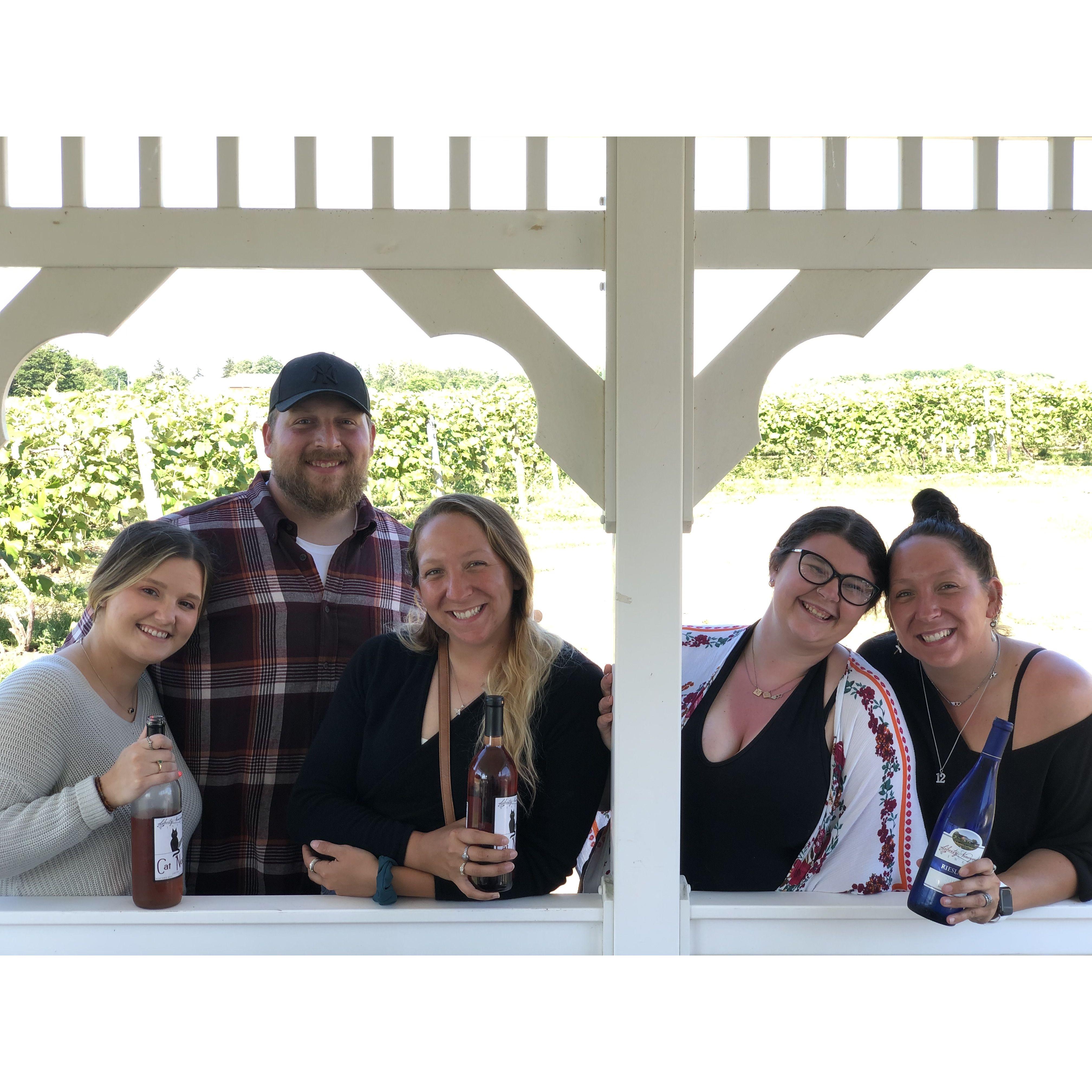 Wine Tour with Jamie, Jess, & Kell!