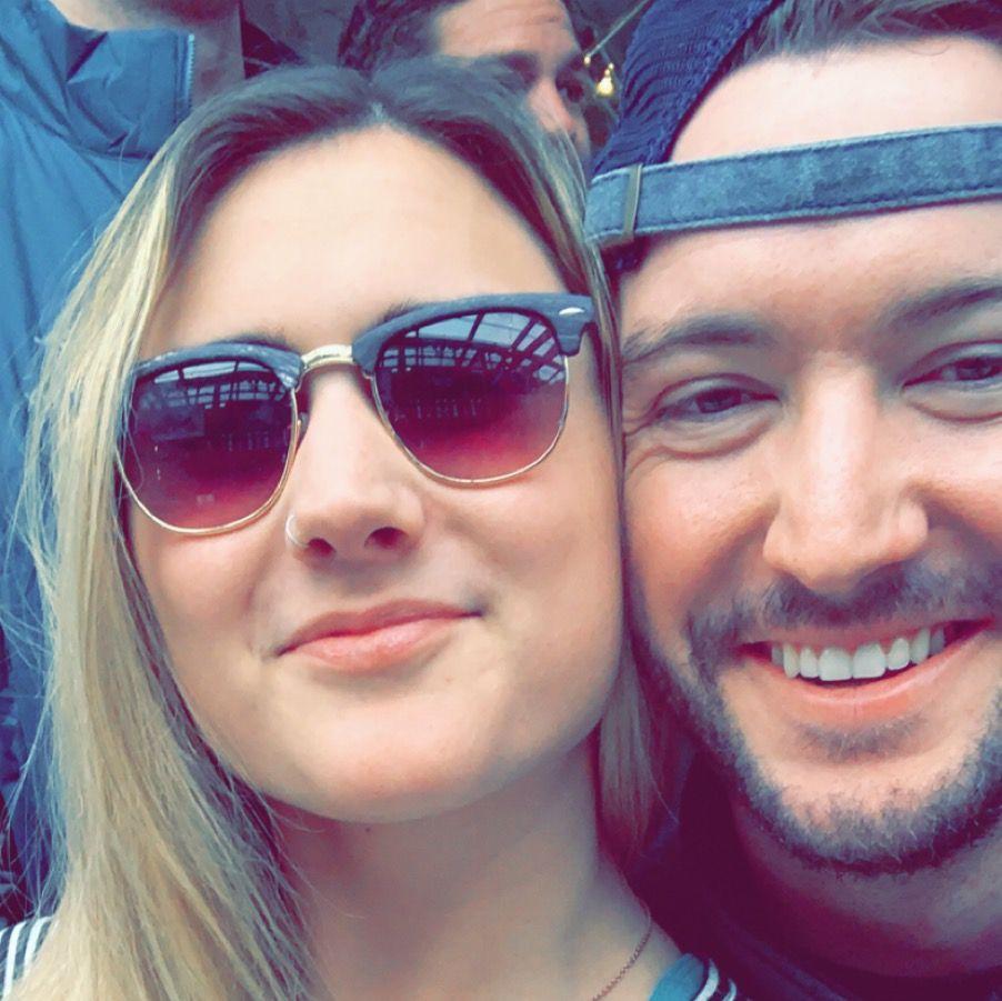 Our first photo together!