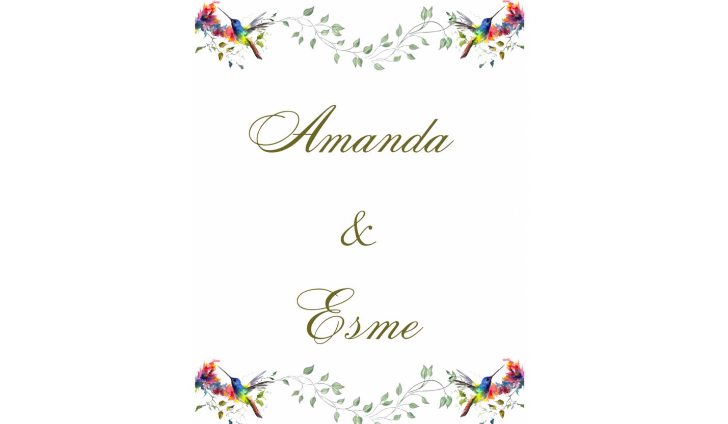 The Wedding Website of Esme Garcia and Amanda Sweeney