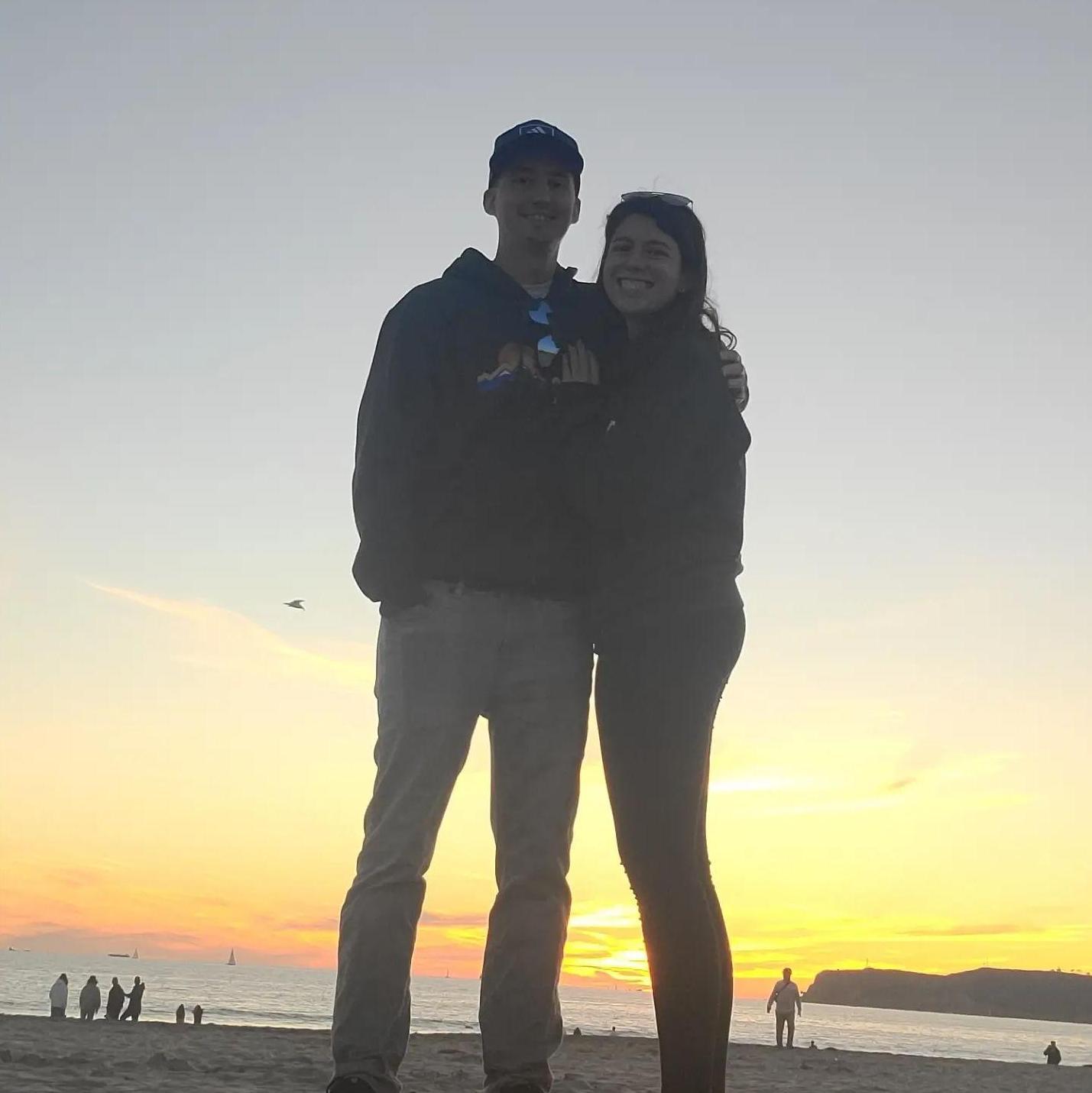 Our first trip together to San Diego