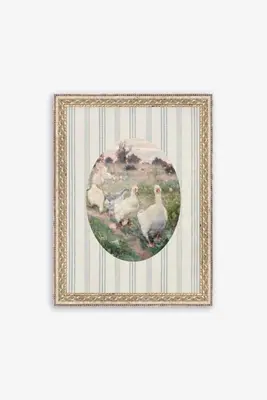 Happy Geese Wall Art