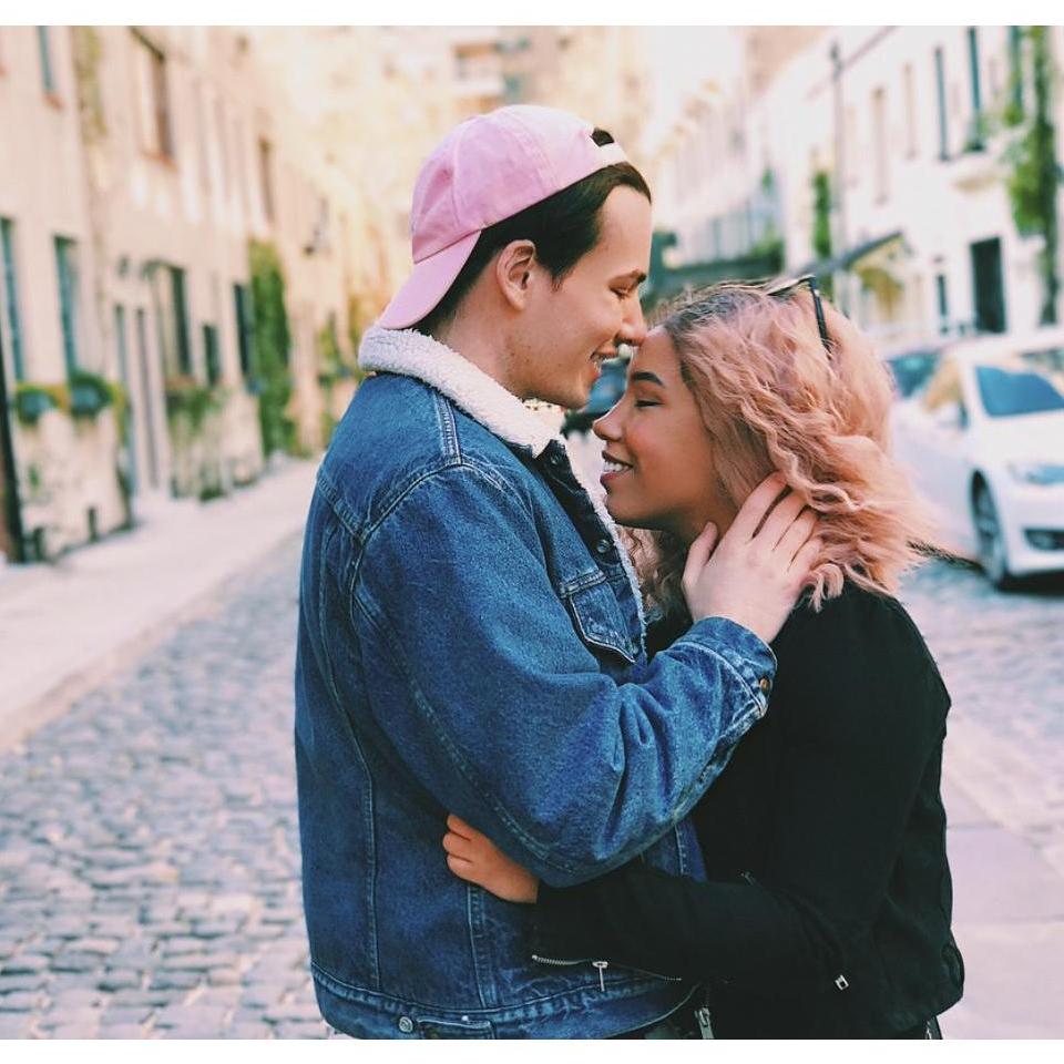 Us visiting New York together for the first time