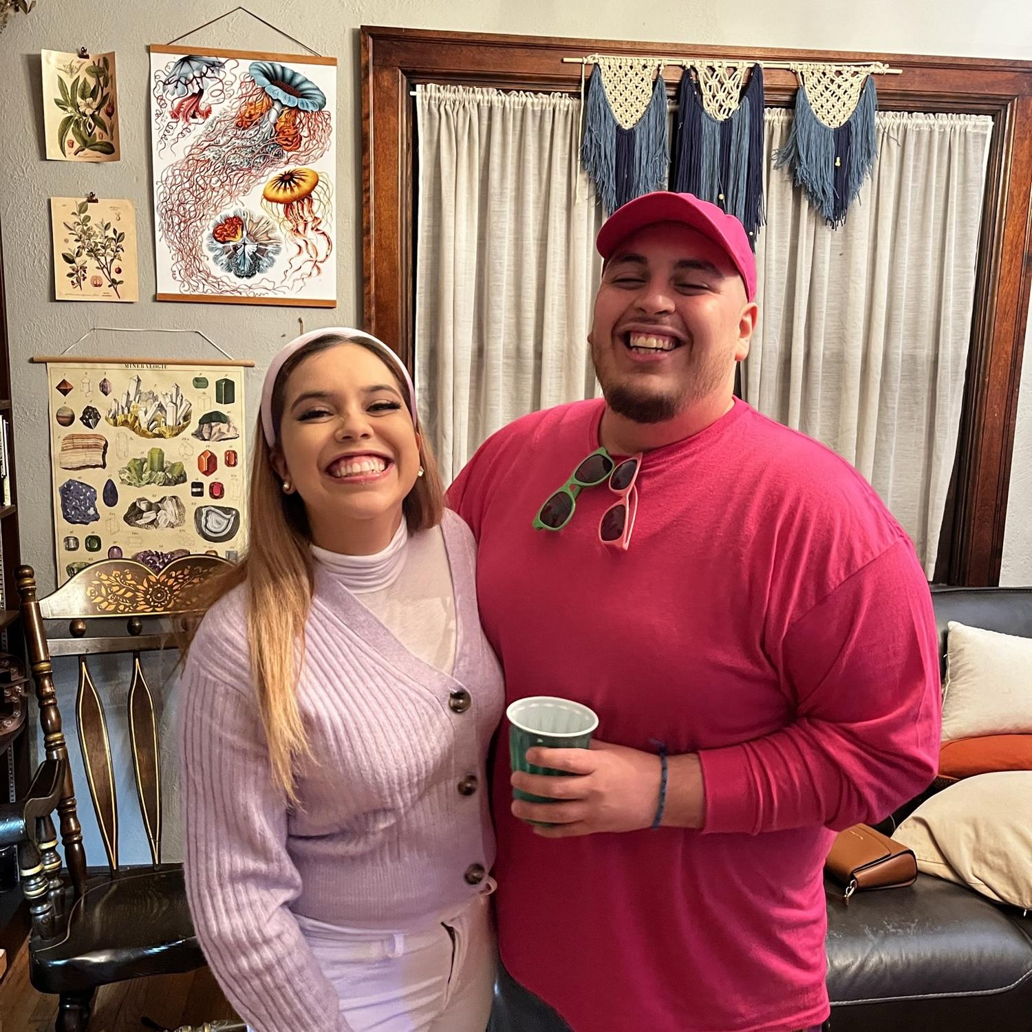 Halloween 2021 as Trixie Tang and Timmy Turner from the Fairly OddParents - Oct. 2021