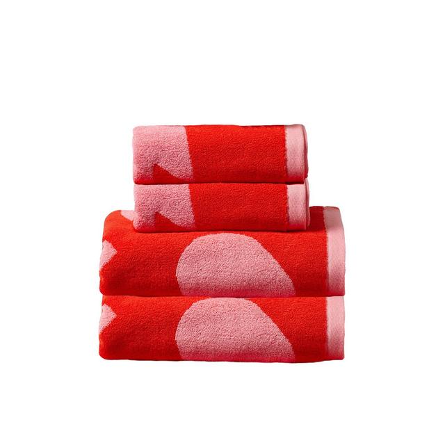 Abstract Shapes Hand & Bath Towel Set