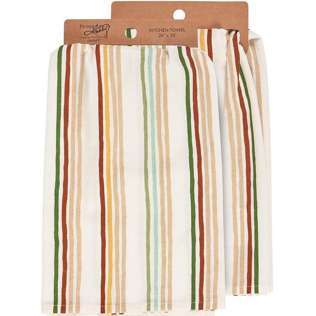 Primitives by Kathy Fall Stripe Kitchen Towel, 118214