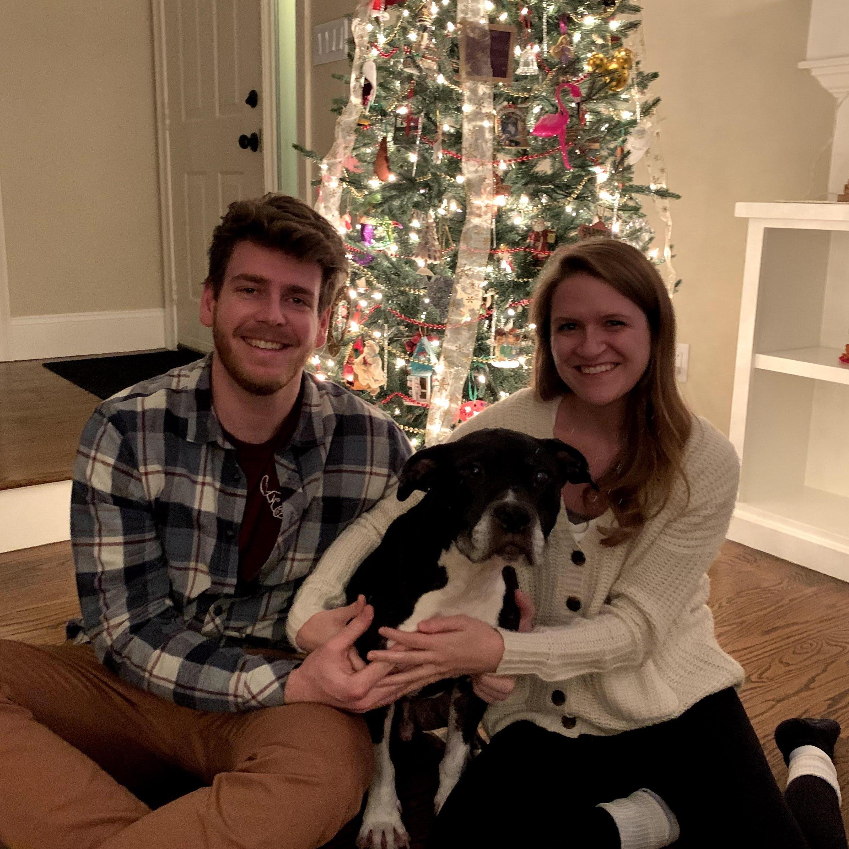 Frank's first Christmas (with us)!