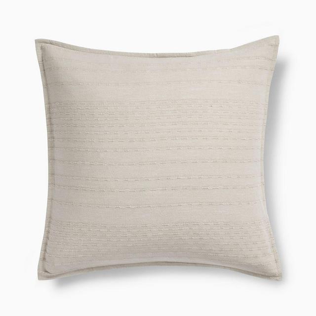 Reese Linen Cotton Euro Sham, Sand