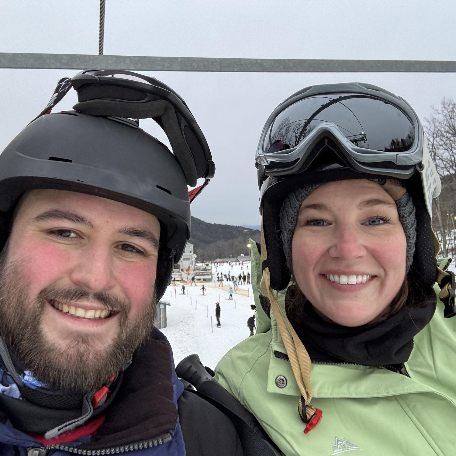 Chas takes on skiing! A new hobby she never predicted to pick up in her 30s... but she picked it up quick and attempted a blue mountain on day 1.