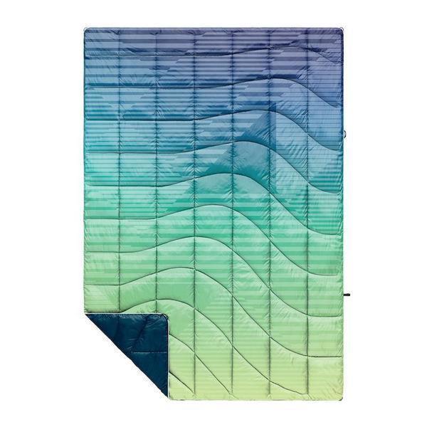 NanoLoft® Puffy Blanket - Patch Fade Cool