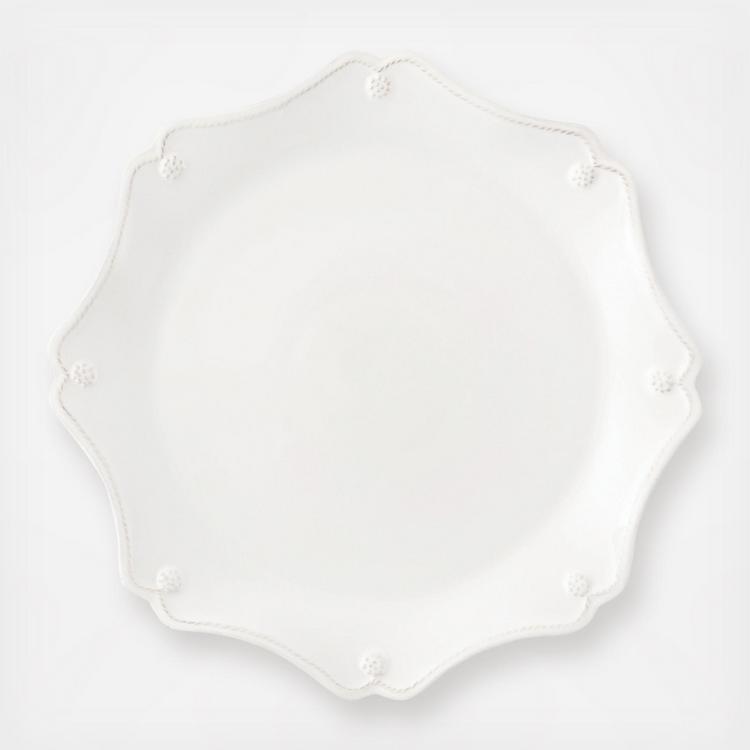 Berry & Thread Scallop Charger/Platter
