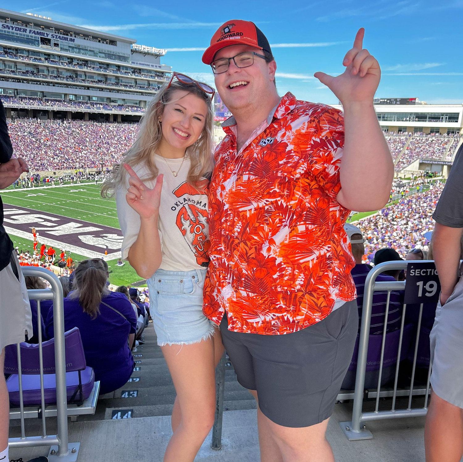 Darby & Scott visited Manhattan, KS to watch the Cowboys take on the Cats.