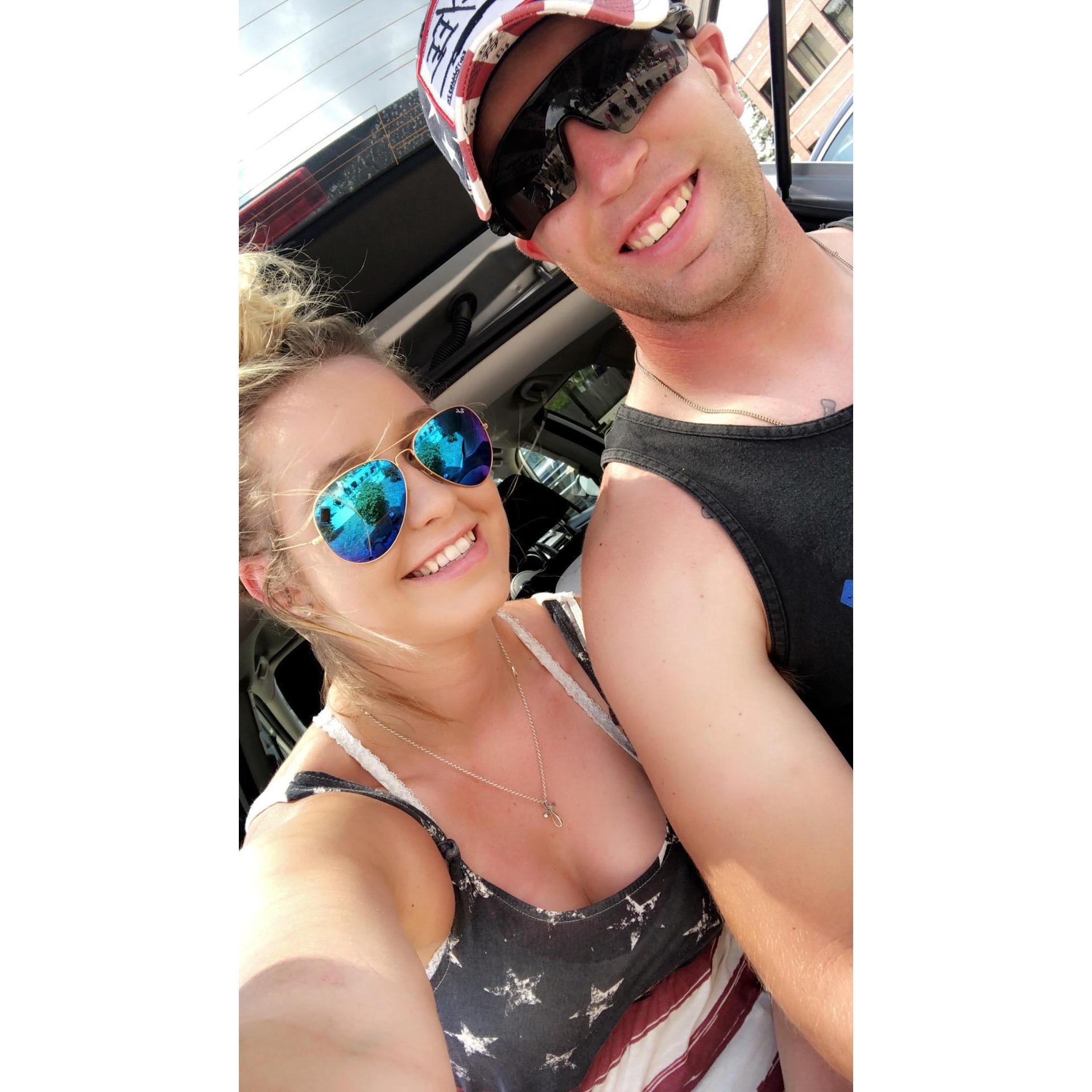 July 2018!  Happy 4th!