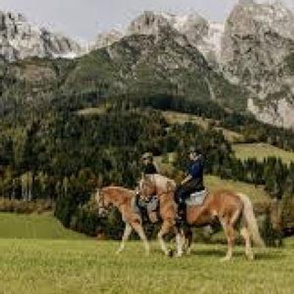 Horseback Riding in the Austrian Alps