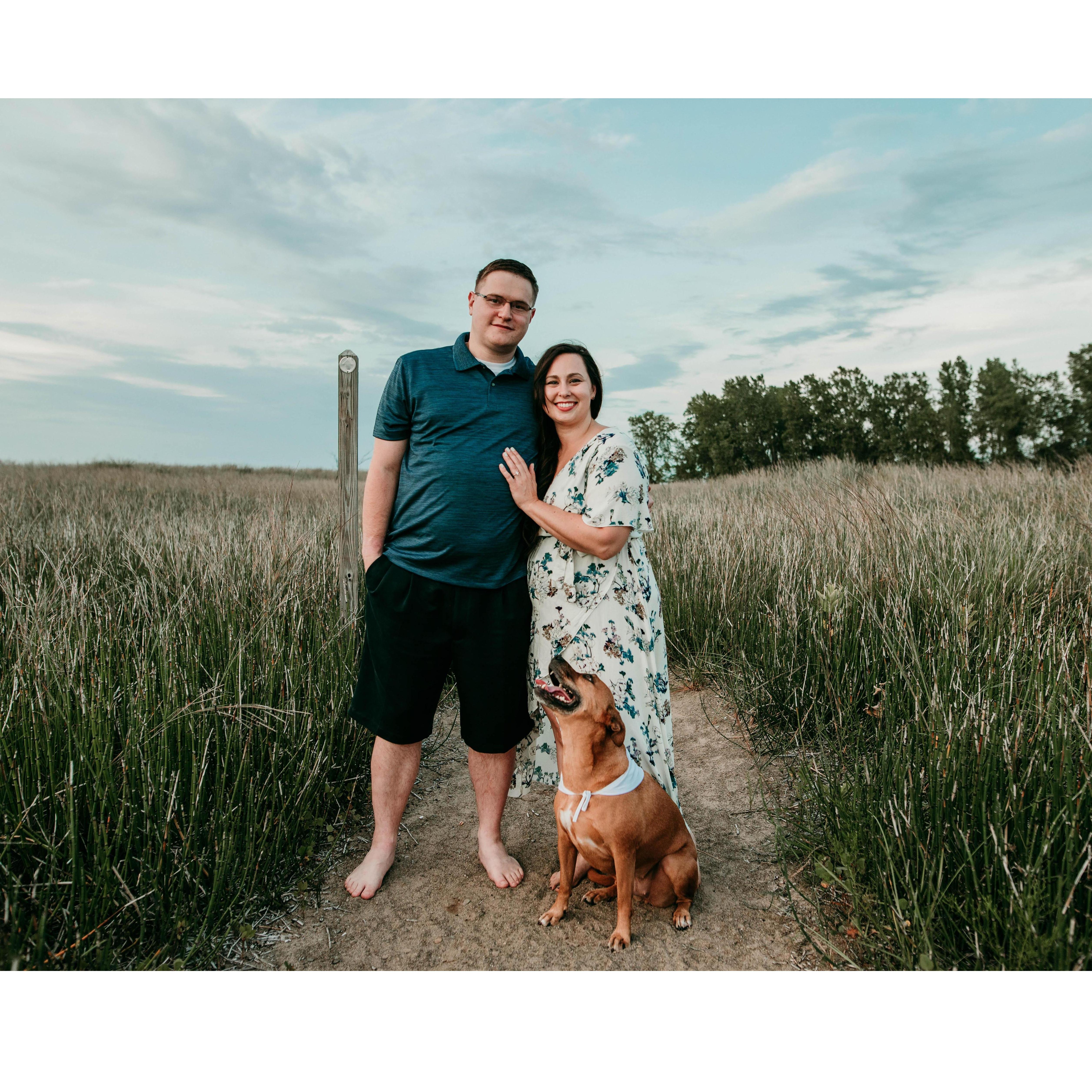 from our engagement photo session