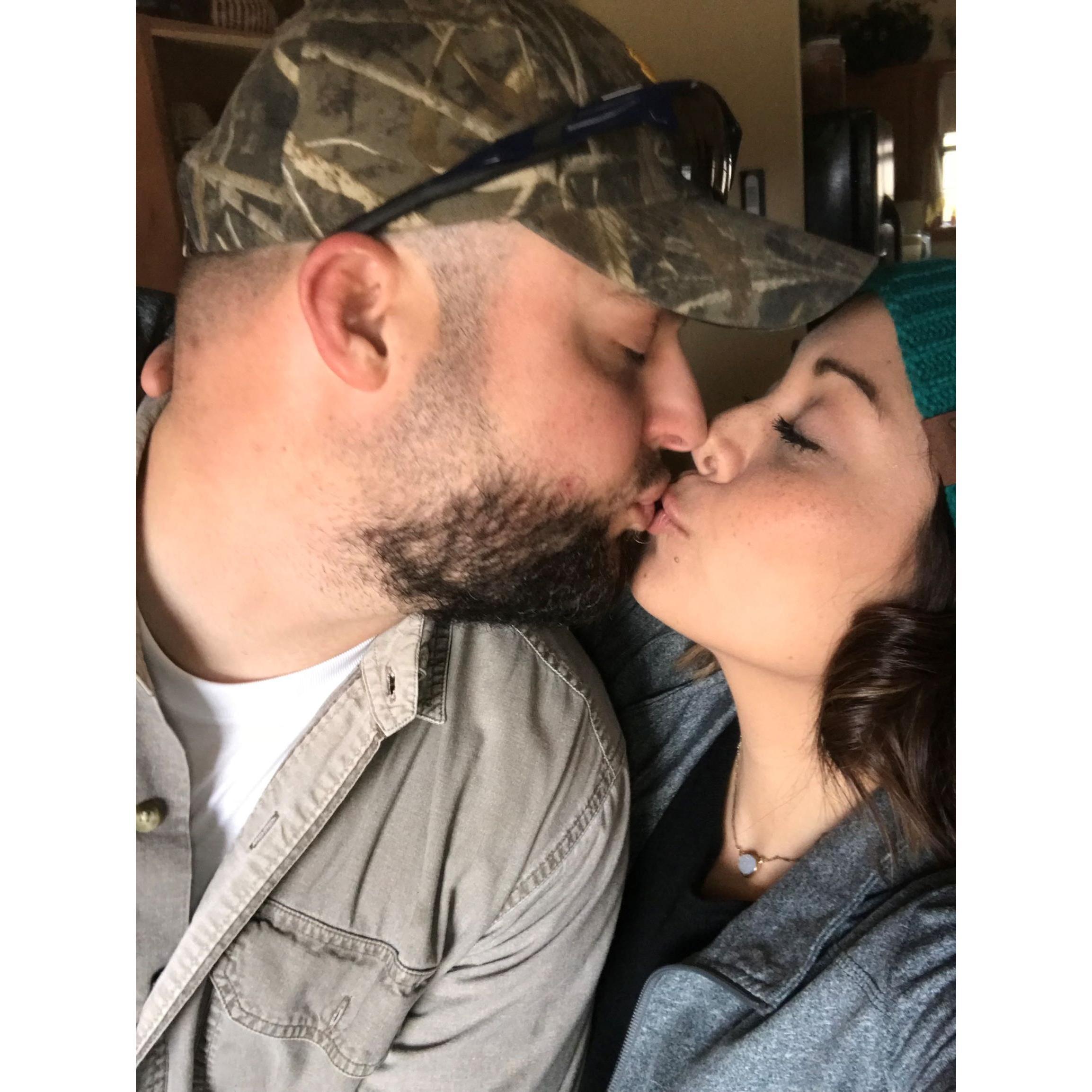 One of our many trips to the land where he proposed!