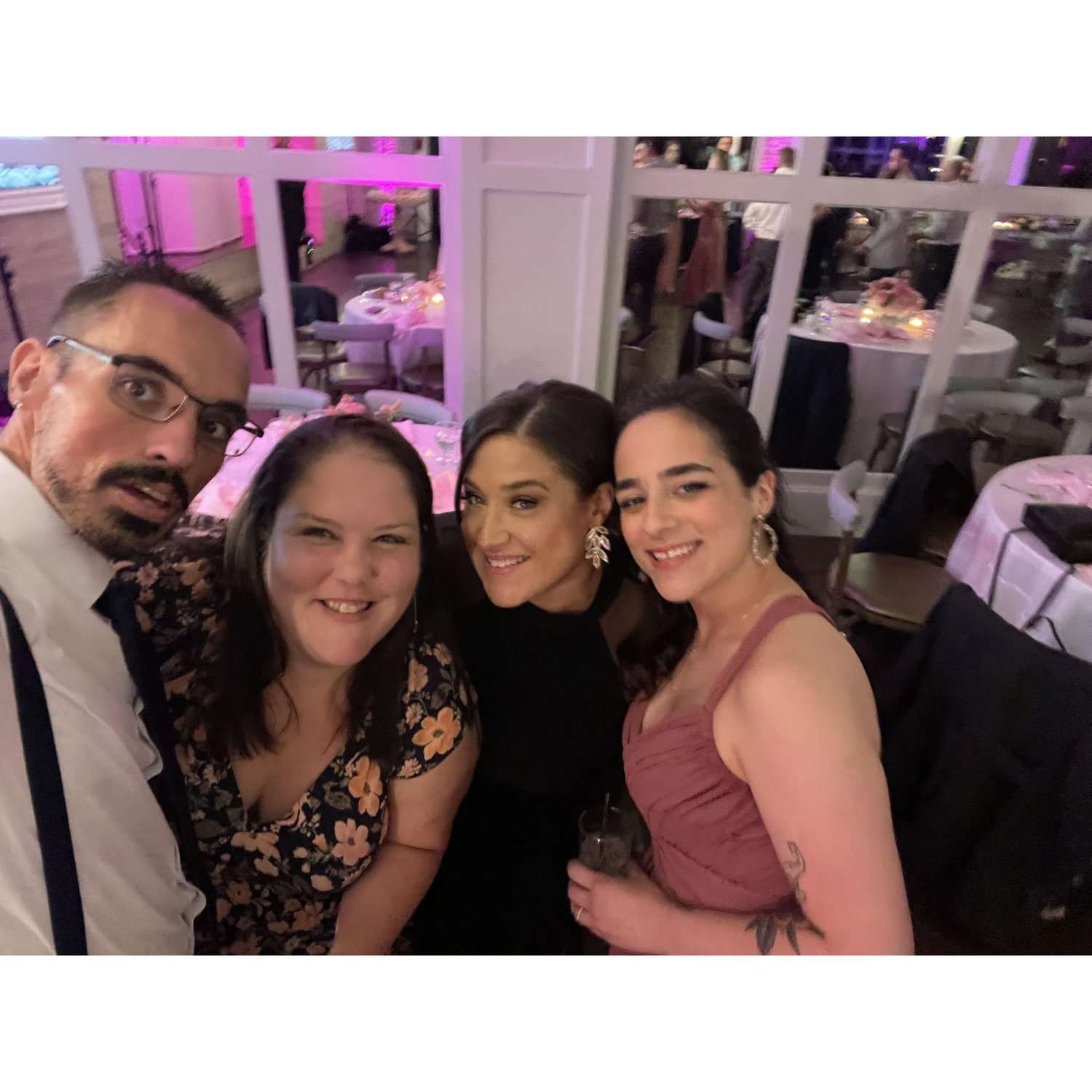 us at joe and raynas wedding
