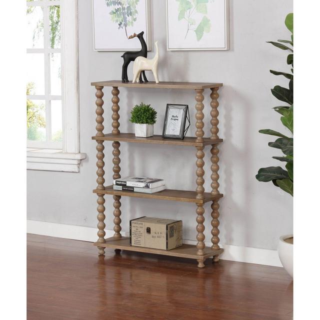 Bee & Willow™ Home Spindle Bookcase in Grey Wash