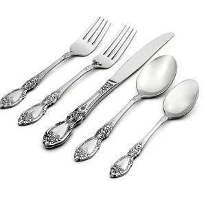 Oneida Wordsworth 45-Piece Stainless Steel Flatware Set | Dillard's