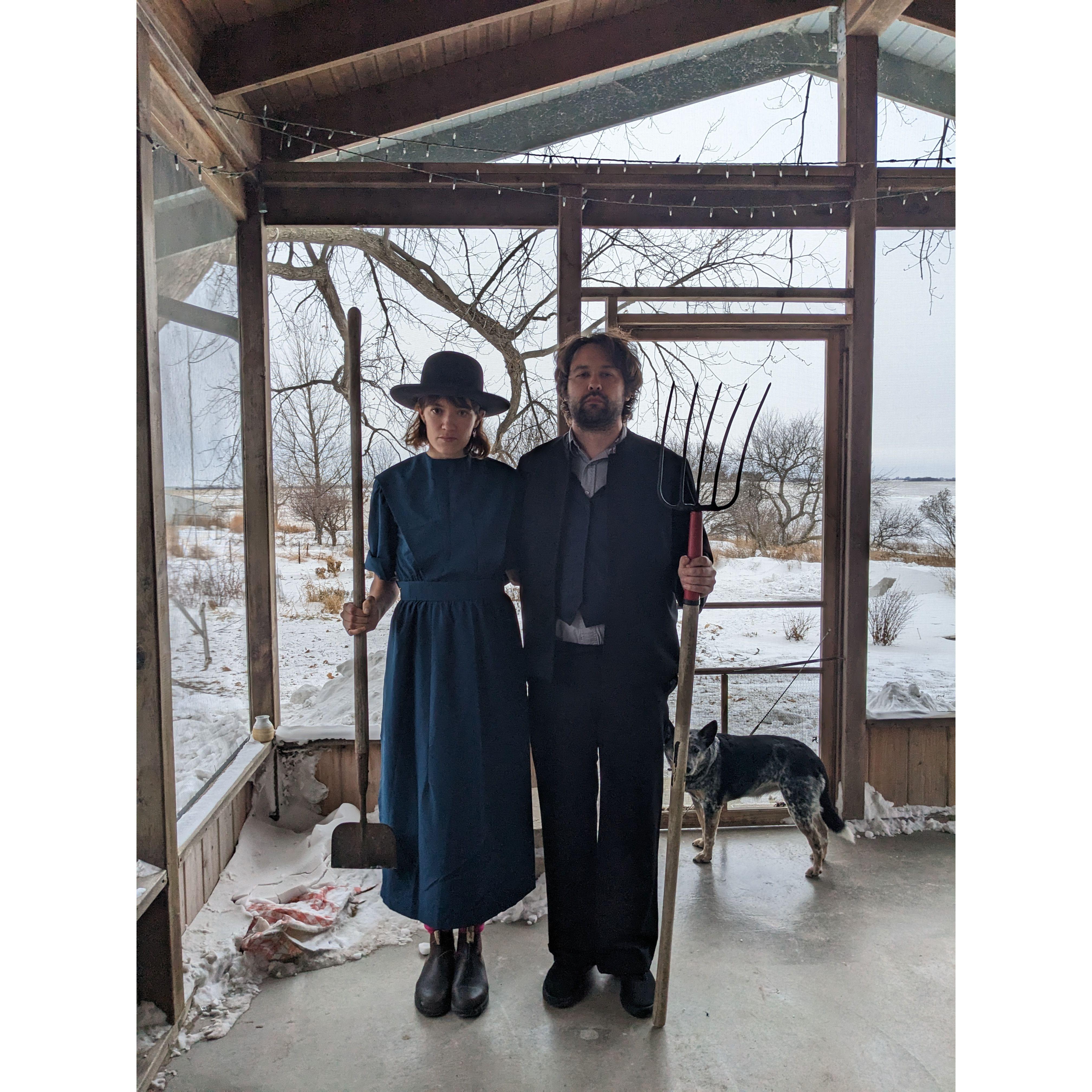 American Gothic, Dec 2022. Iowa.