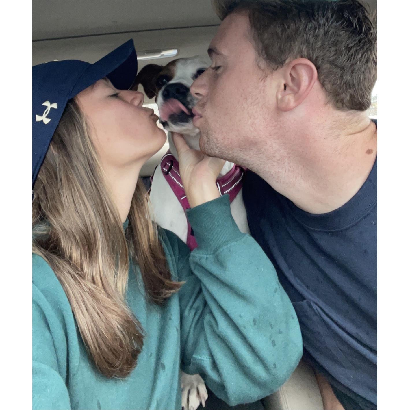 kisses for Lola!