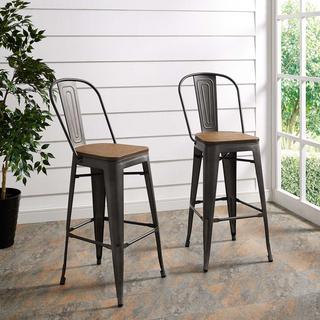 Promenade Bar Stool, Set of 2