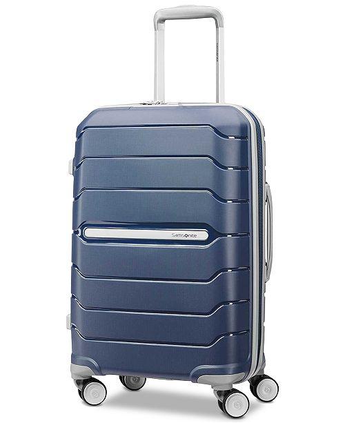 Freeform 21" Carry-On Expandable Hardside Spinner Suitcase