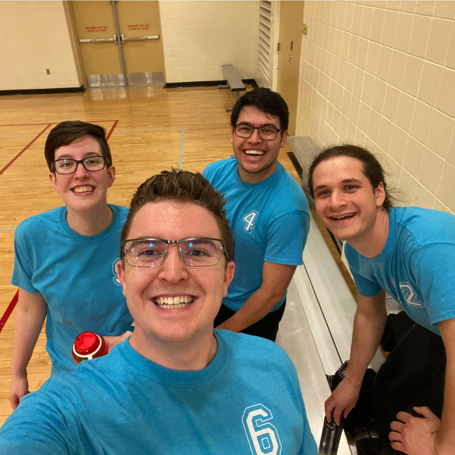 Volleyball with Chris and Noah