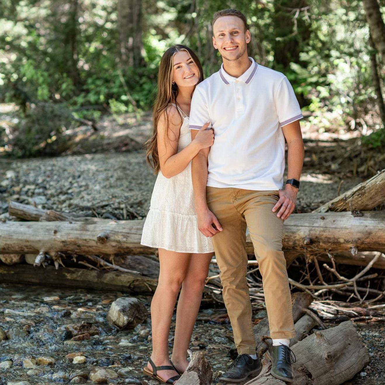 The day we got engaged! This was a few days after our 5 year anniversary.