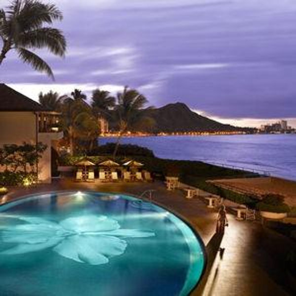 Resort night in Hawaii