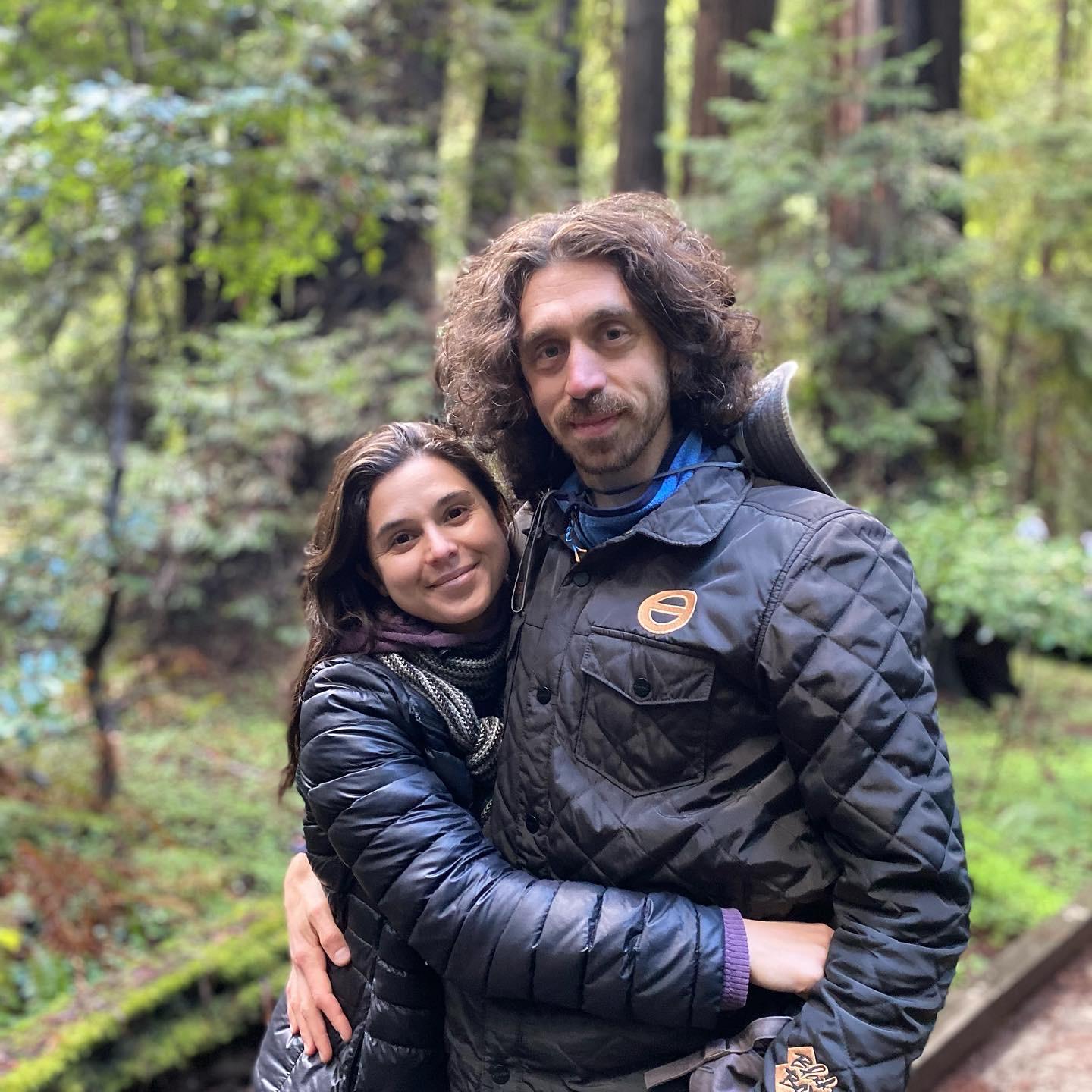 A walk in John Muir woods the week we got engaged :)