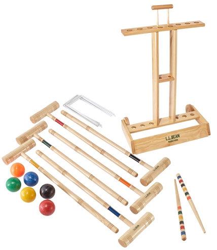 Maine Coast Croquet Set with Stand