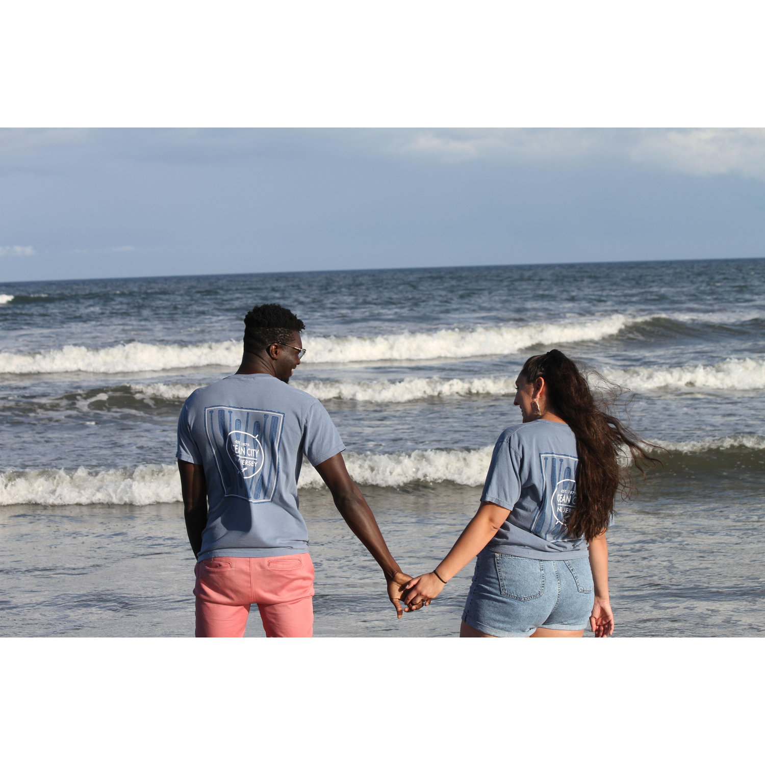 Our first matching T-shirts.