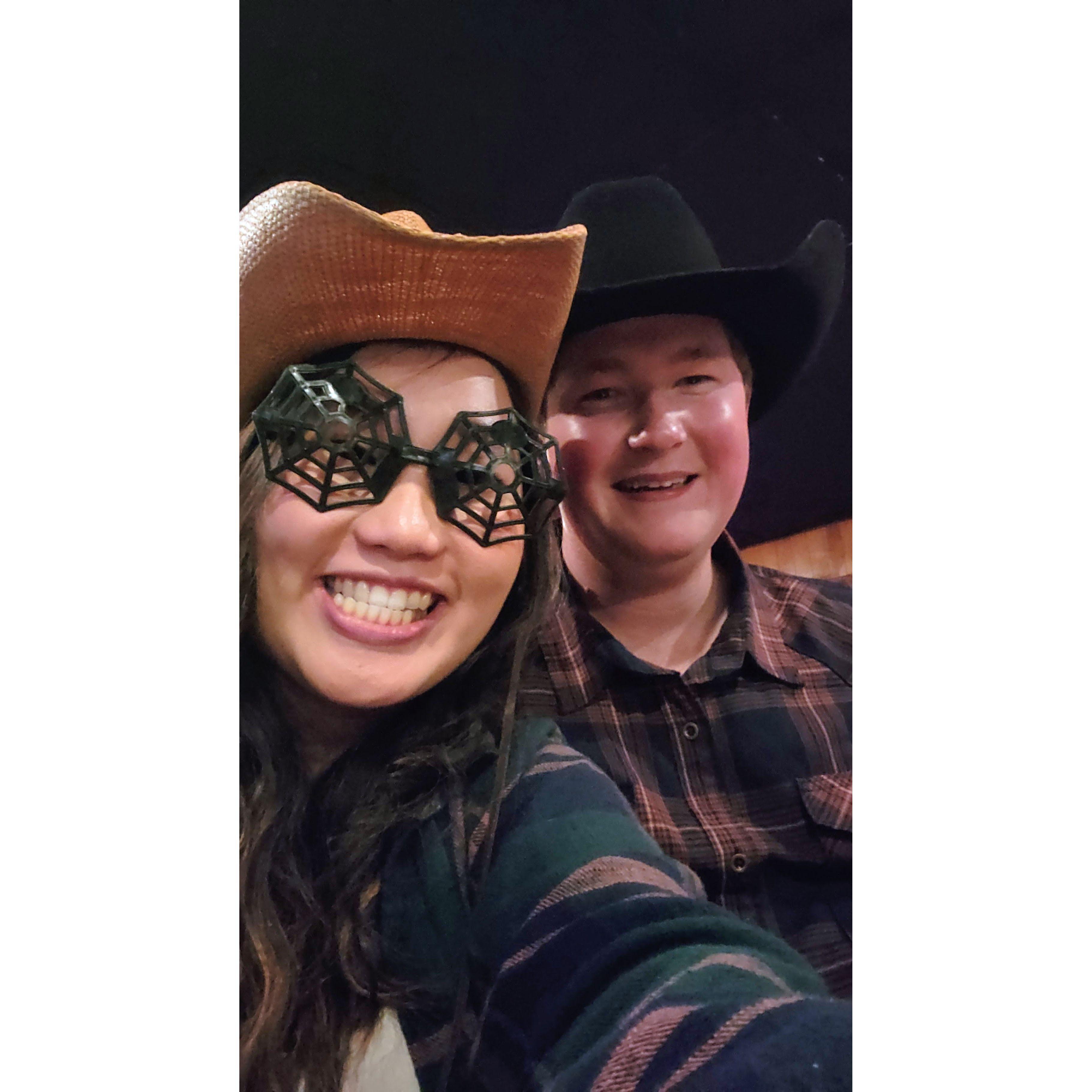 Our first date