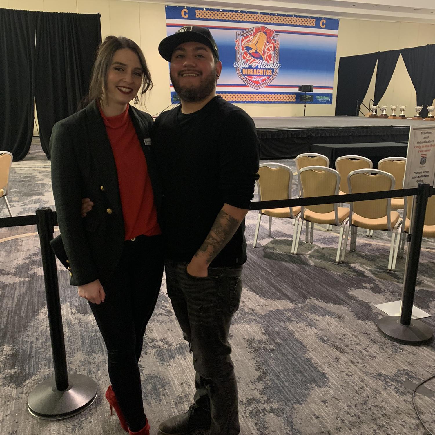Marcus' Oireachtas experience