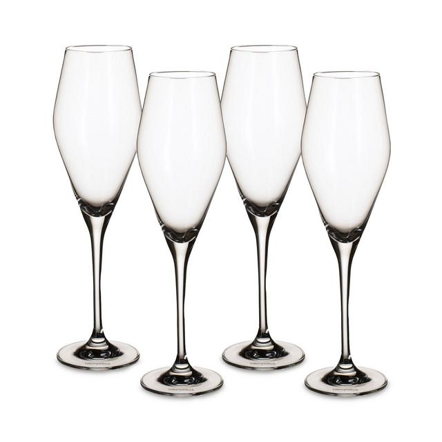 Villeroy & Boch La Divina Champagne Flutes, Set of 4