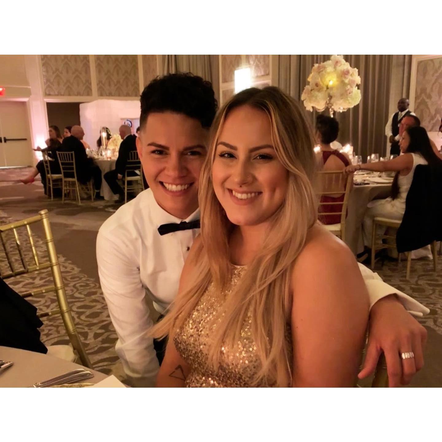 Our friends’ wedding in Orlando!
