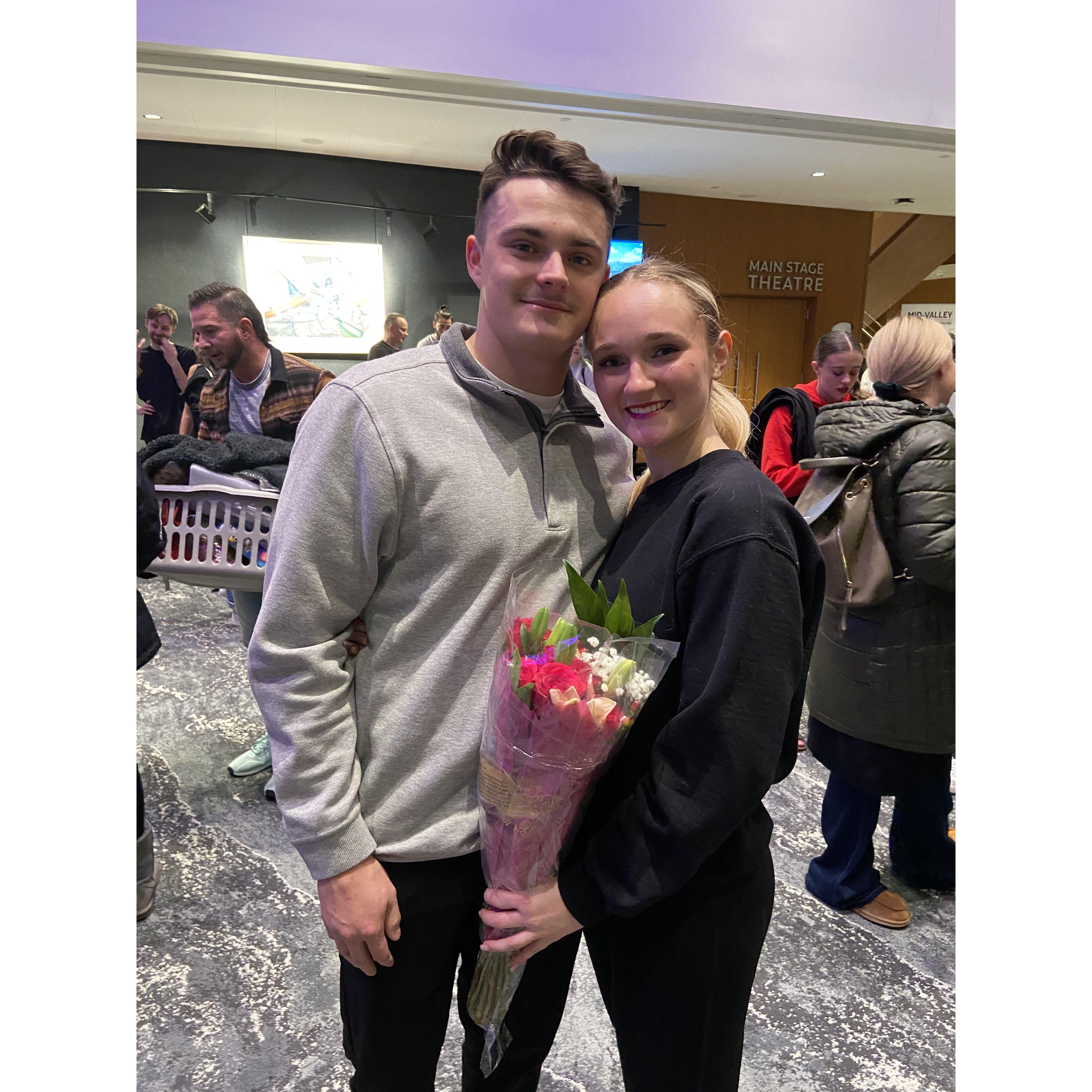 January 13th, 2023: Radley has showen up to almost every performance Savanah has had since they met. He even saw her dance when they were 13 & tried to shoot his shot on insta & wasn't followed back.