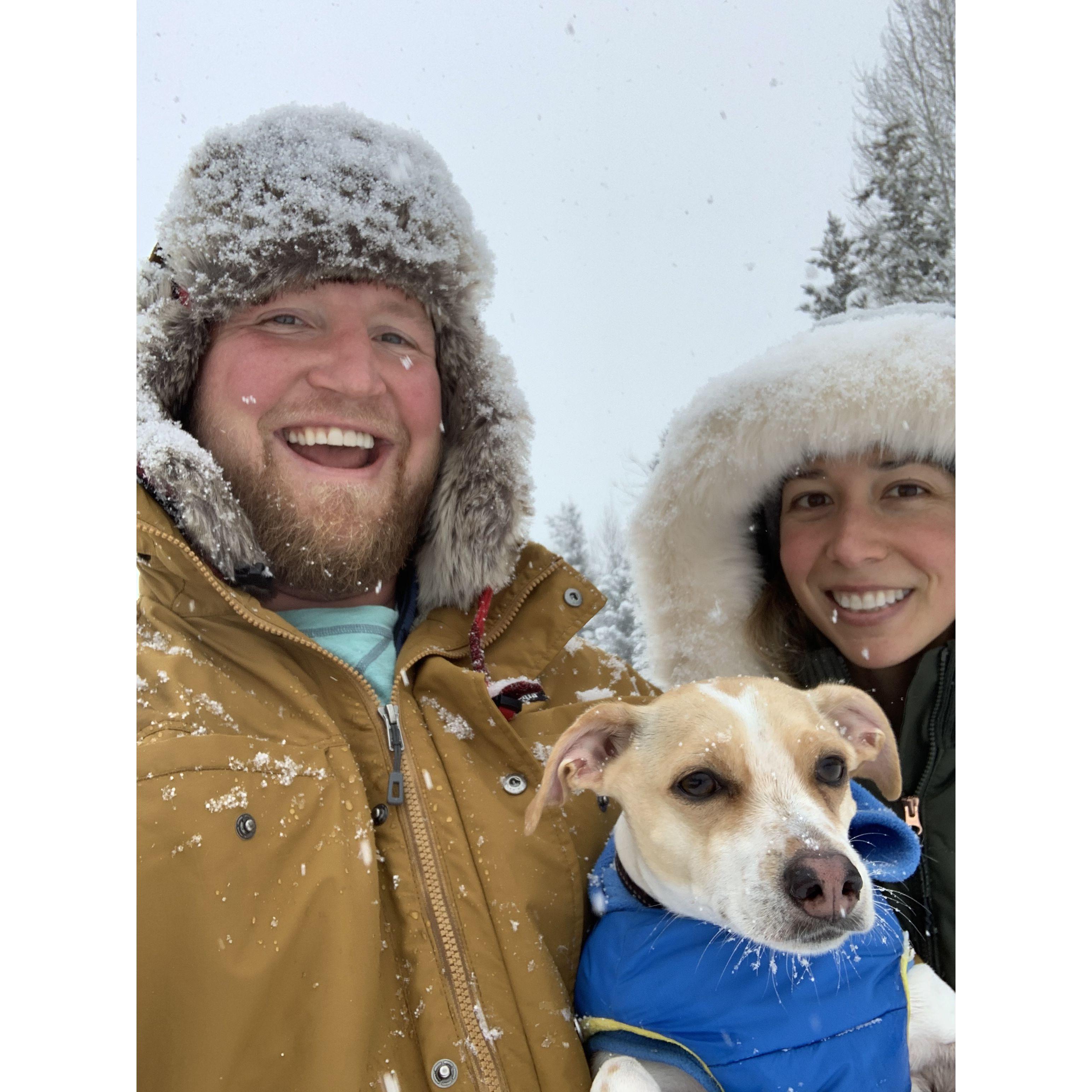 Big time snow in Sun Valley