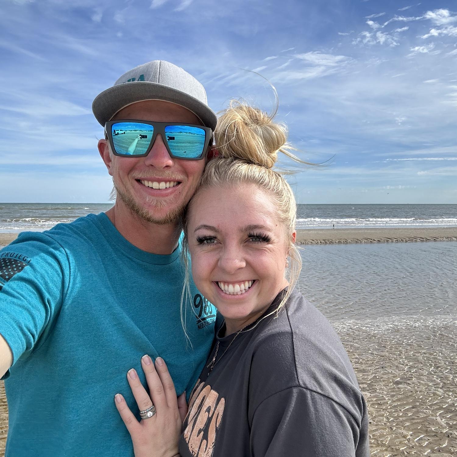 Bolivar peninsula in Texas
