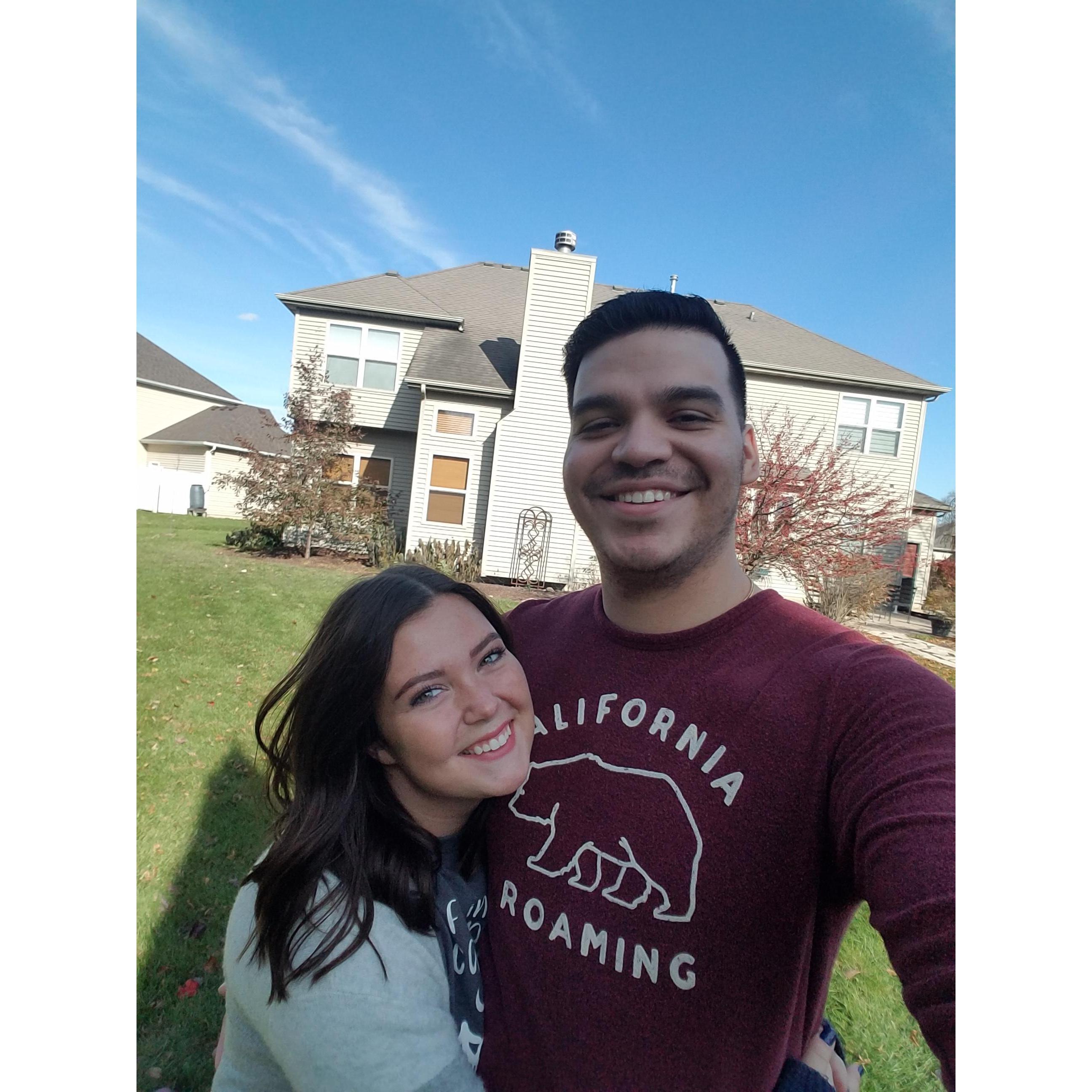 Our first picture together!