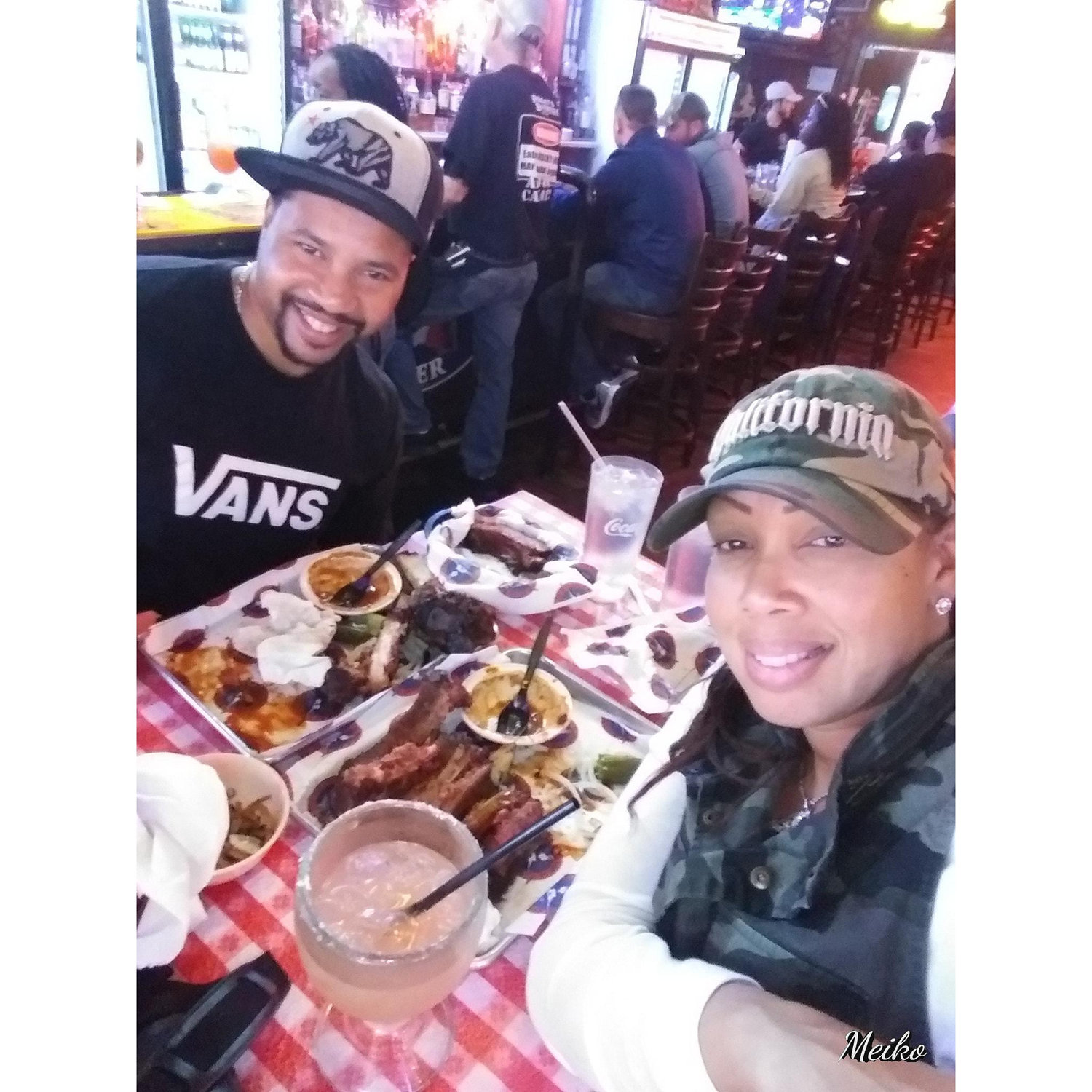 All you can eat BBQ. Stockyards
