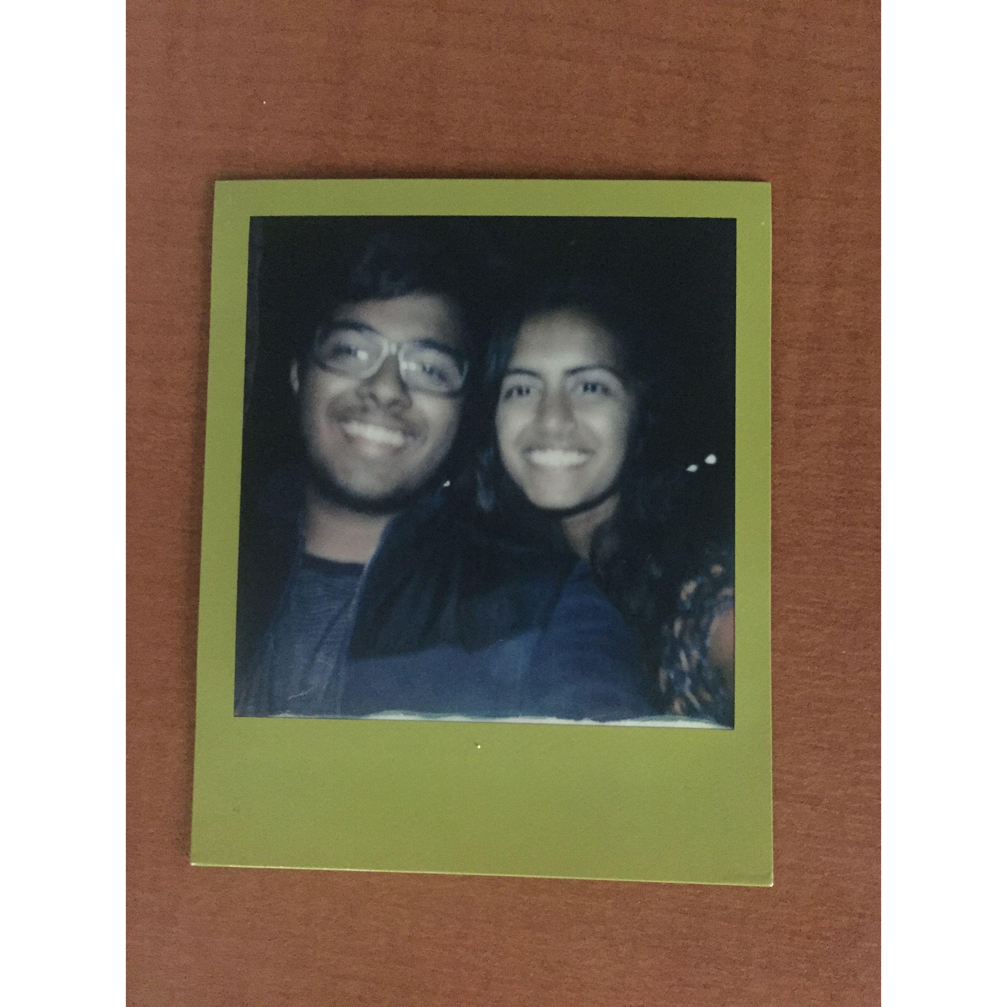 Our first picture together!