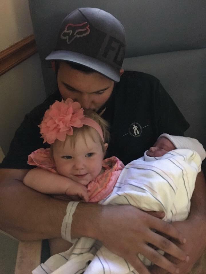 KJ first meeting his sister