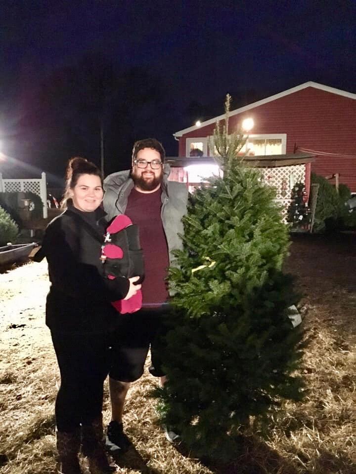 Adelyne’s first Christmas tree